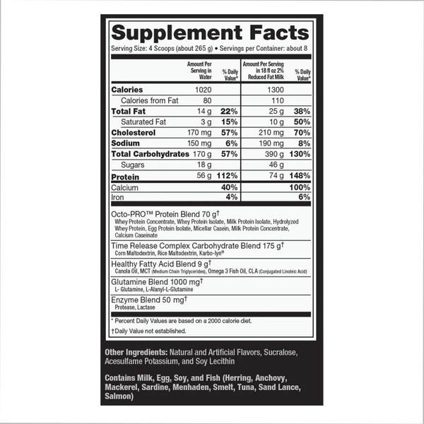 Muscle Juice Revolution 2600 - 2120g Vanilla Creme