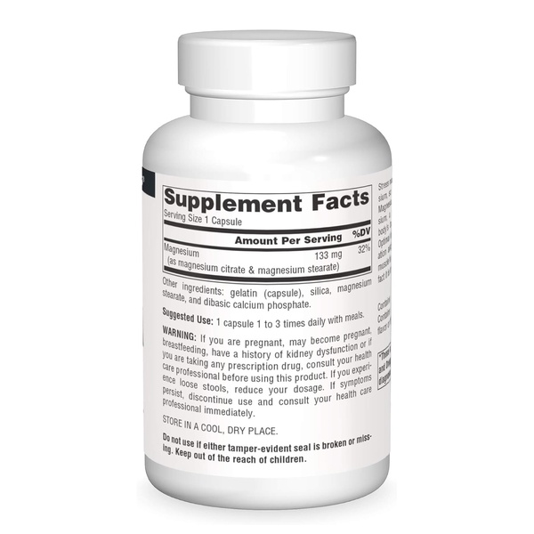 Magnesium Citrate 133mg - 90 caps