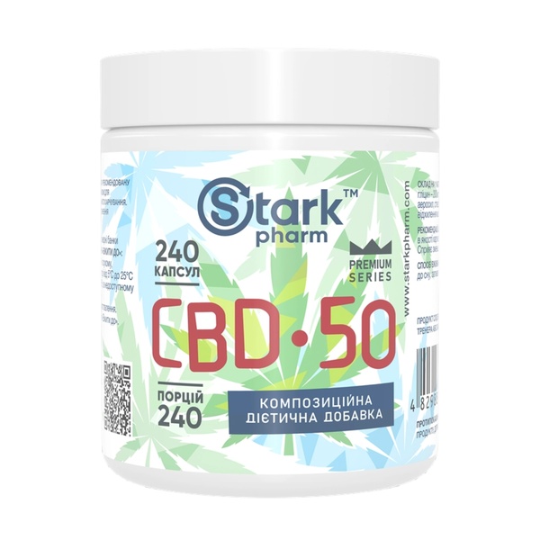 CBD 50mg - 240 caps