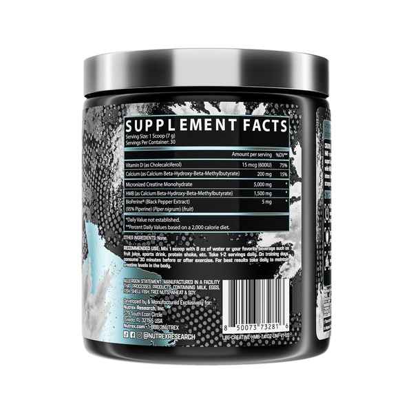 Creatine + HMB - 210g Unflavored