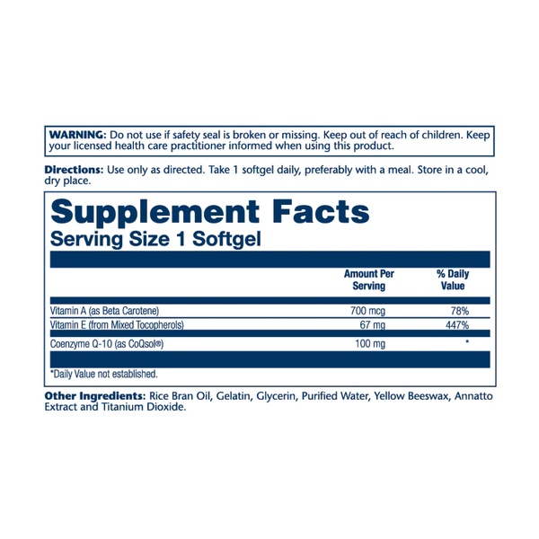 Bio CoQ10 100mg - 30 softgels (До 10.26)