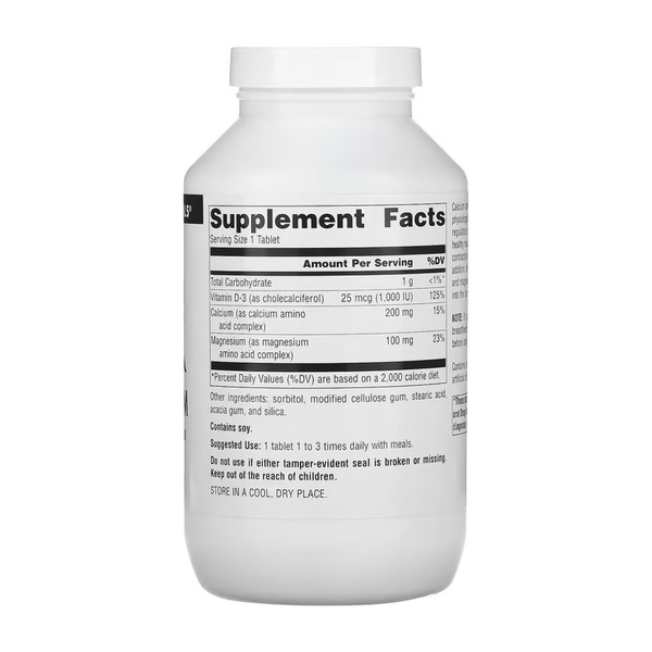 Calcium & Magnesium 300mg - 250 tabs
