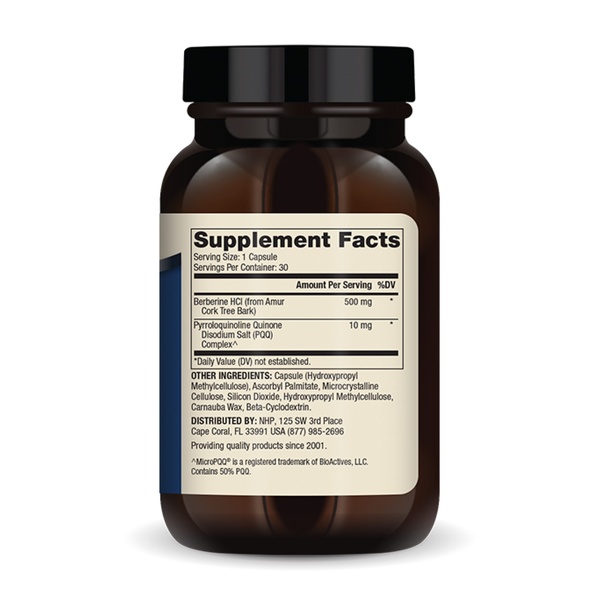 Berberine and MicroPQQ Advanced - 30 caps