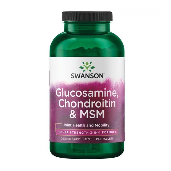 Glucosamine Chondroitin & Msm - Higher Strength 240 tabs