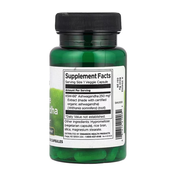 Ultimate Ashwagandha 250 mg - 60veg caps