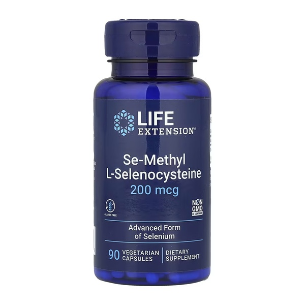 Se-Methyl L-Selenocysteine 200 mcg - 90 vcaps