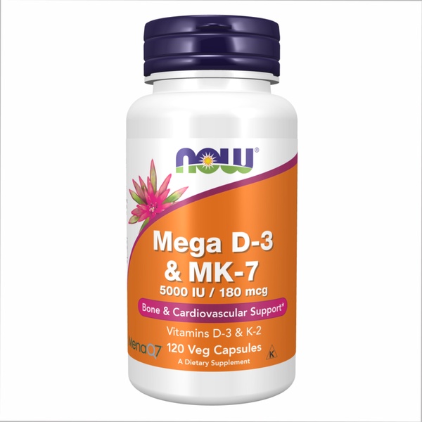 (12.02 Очікування) MEGA D-3 & MK-7 - 120 vcaps