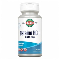 (22.07 Очікування) Betaine HCl Plus 250mg - 100 tabs