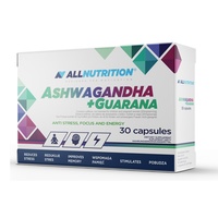 (19.05 Очікування) Ashwagandha 300ml + Guarana - 30caps