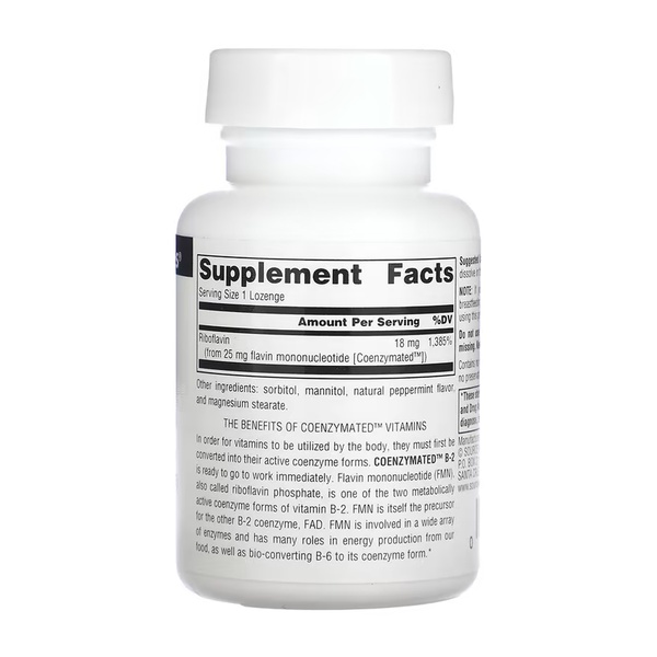 Coenzymated™ B-2 25 mg Peppermint - 60 lozenges