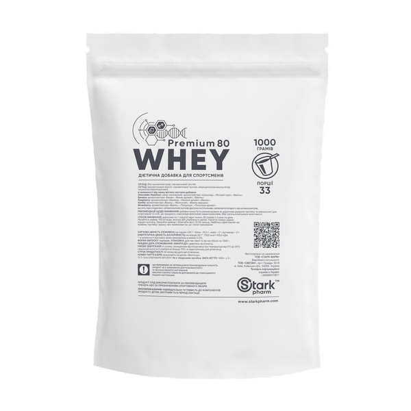 Whey 80 Premium - 1000g Double Chocolate