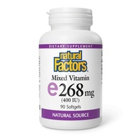Mixed Vitamin E 268 mg (400 IU) - 90 softgels