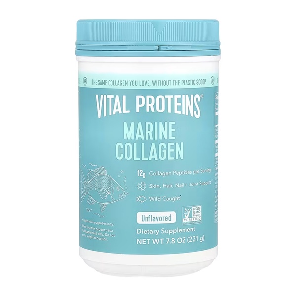 Marine Collagen - 221g Unflavored (Пошкоджена банка)