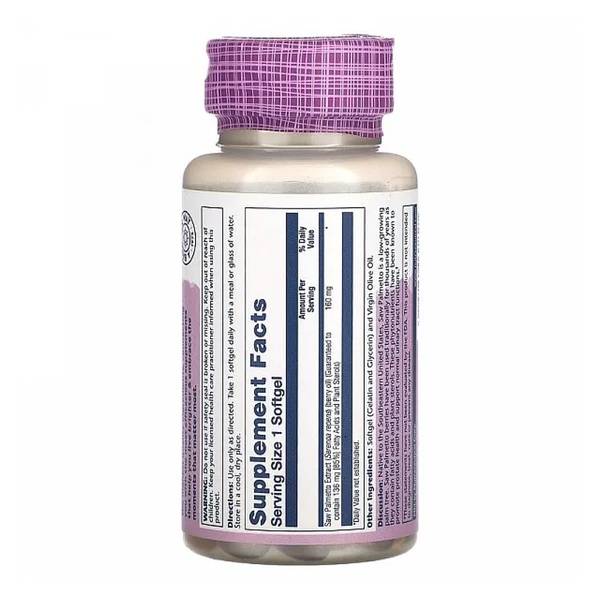 Saw Palmetto Berry Extract 160mg - 60 caps