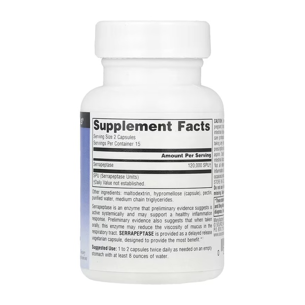 Serrapeptase - 30 caps
