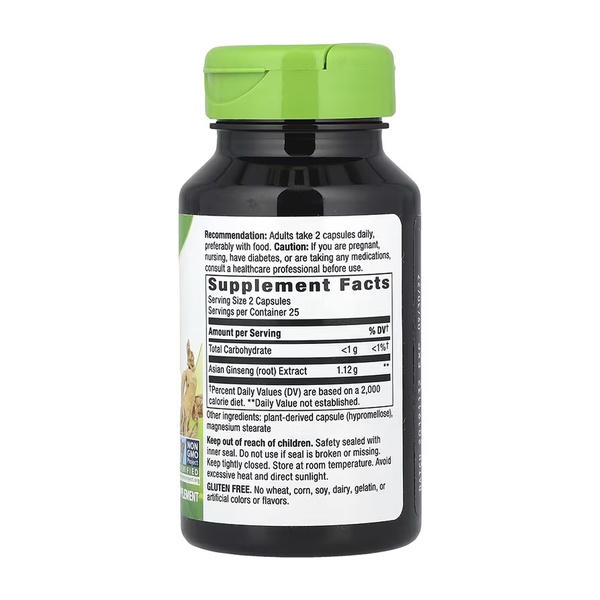 Asian Ginseng - 50 vcaps