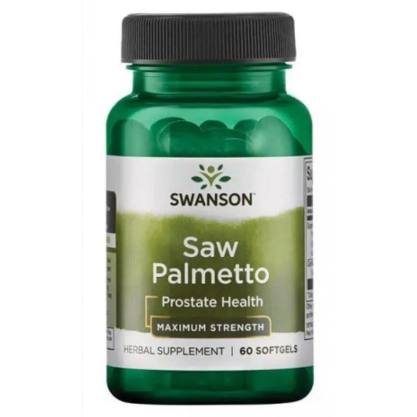 Saw Palmetto Maximum Strength 320mg - 60sgels