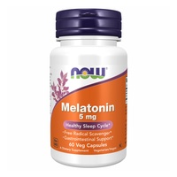 Melatonin 5 mg - 60 vcaps (Пошкоджена банка)