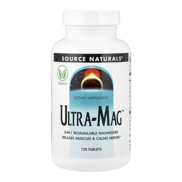 Ultra-Mag Magnesium Complex - 120 tabs (Пошкоджена банка)