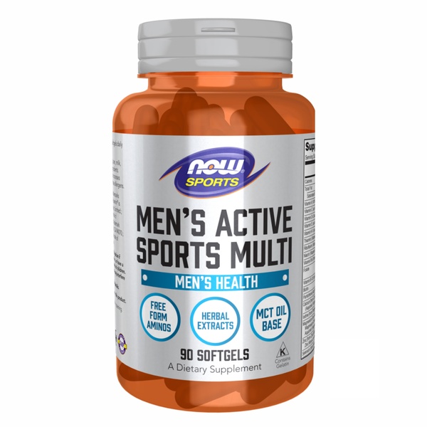 (12.02 Очікування) Men's Active Sports Multi - 180 Softgels