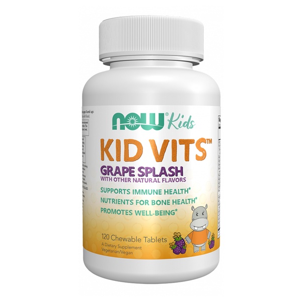 Kid Vits™ Grape Splash - 120 Chewable tabs