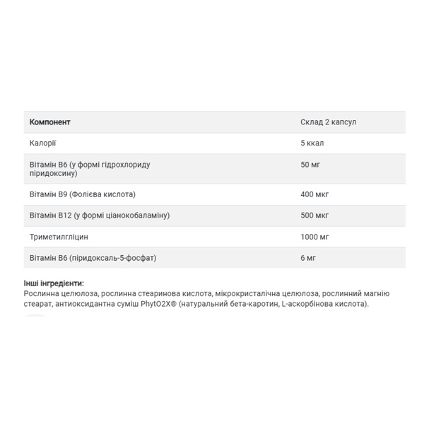 Gold Specifics Homocysteine Modulators - 120 vcaps