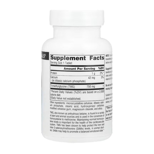 TMG 750mg - 60 tabs