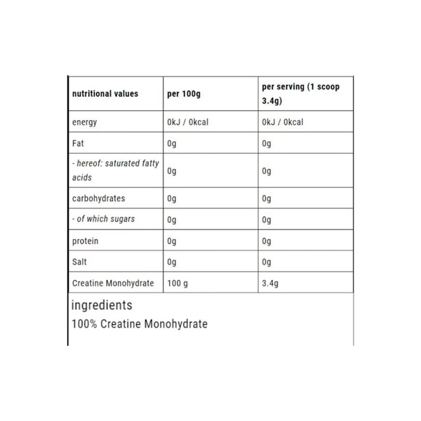 Creatine - 306g Pure