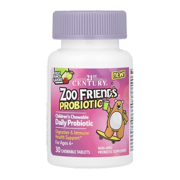Zoo Friends Probiotic - 30 chewable tabs (До 09.26)