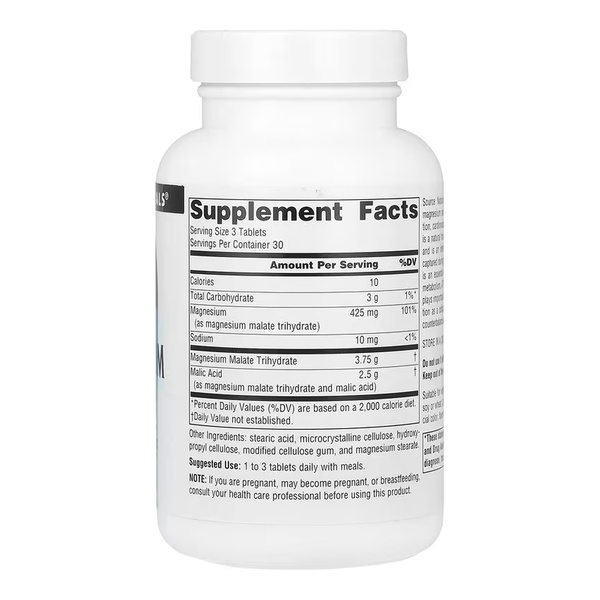 Magnesium Malate - 90 tabs