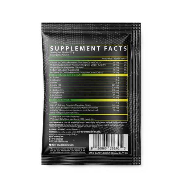 Samples EAA Hydration - 13g Lemon Lime