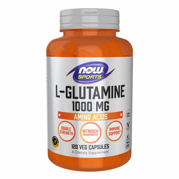 (12.02 Очікування) L-Glutamine 1000mg - 120 vcaps