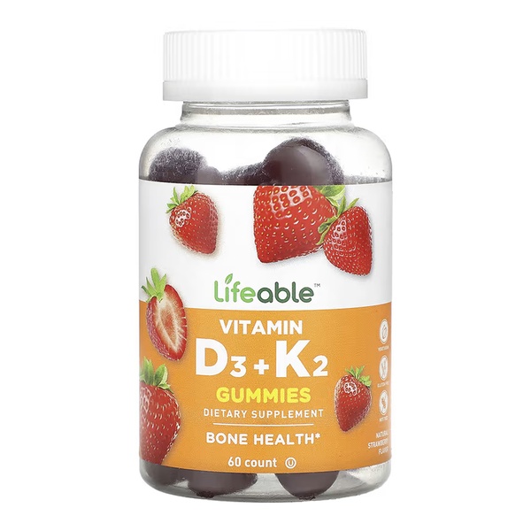 Vitamin D3 + K2 Adult - 60 gummies