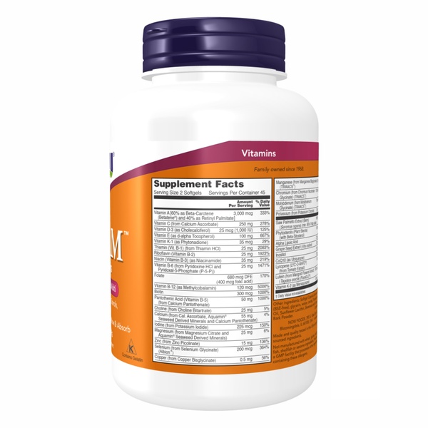 Adam Men's Multi - 180 Softgels (Пошкоджена банка)