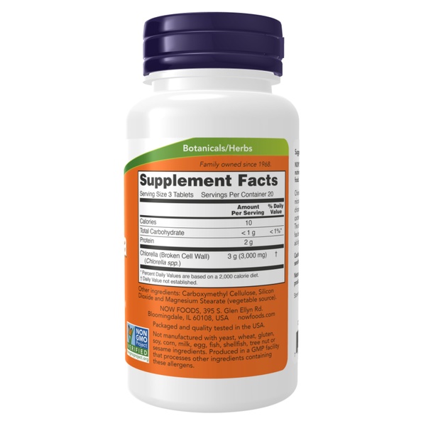 (12.02 Очікування) Chlorella 1000mg - 120 tabs