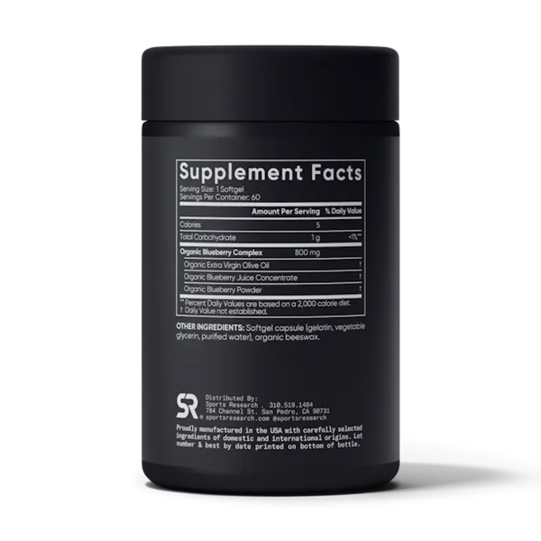 Blueberry Concentrate 800mg - 60 softgels