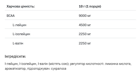(19.05 Очікування) BCAA Instant - 400g Lemon
