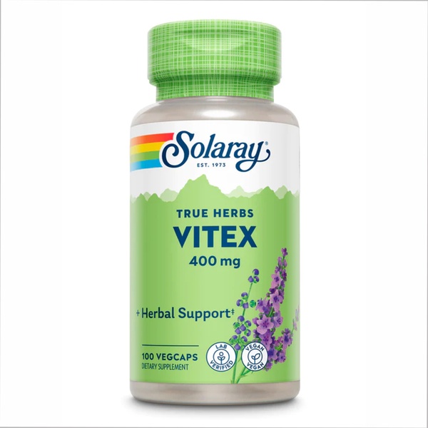 (22.07 Очікування) Vitex Berry Extract, Veg Cap (Btl-Plastic) 400mg 100ct
