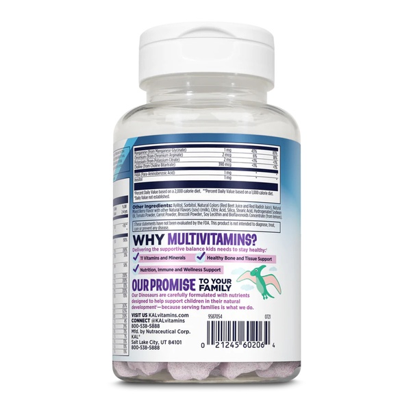 MultiSaurus - 90 сhewable Berry Grape Orange