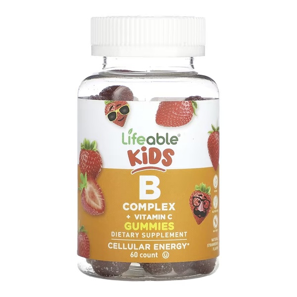 B Complex + Vitamin C Kids - 60 gummies (Пошкоджена упаковка)