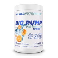 (19.05 Очікування) Big Pump Pre Workaut Formula - 420g Orange