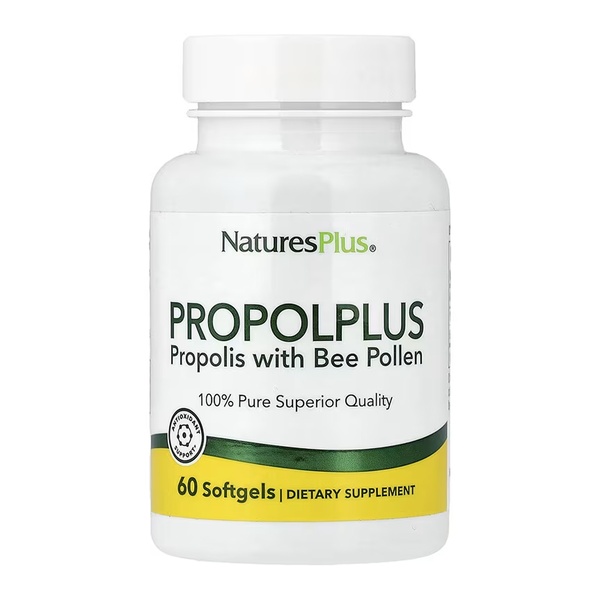 Propolplus, Propolis with Bee Pollen - 60 softgels