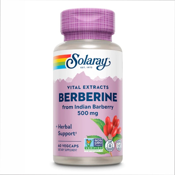 (22.07 Очікування) Berberine 500mg - 60 vcaps