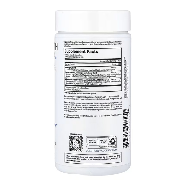 Gut Health Formula - 180 vcaps