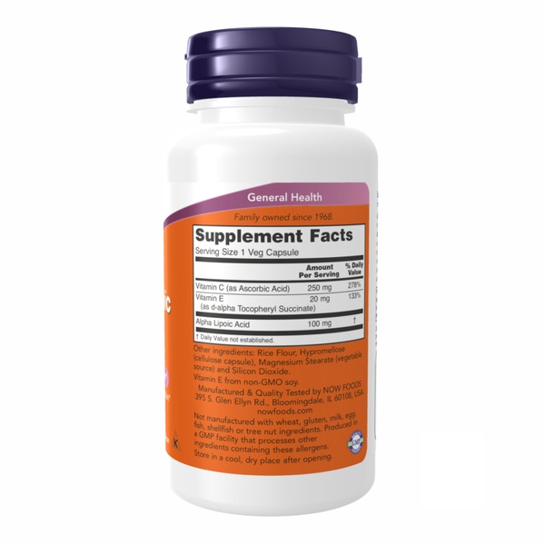 Alpha Lipoic Acid 100mg - 60vcaps