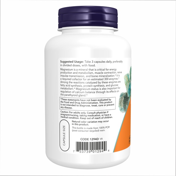 (12.02 Очікування) Magnesium Citrate - 120 caps