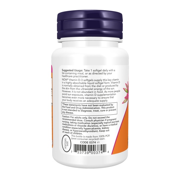 (12.02 Очікування) Vitamin D-3 5000 IU - 30 softgels
