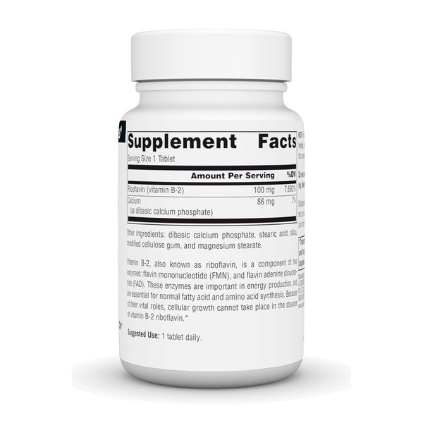 Vitamin B-2 100 mg - 100 tabs