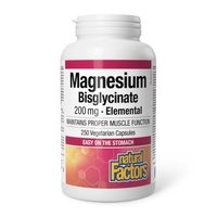 Magnesium Bisglycinate Pure 200 mg - 250 caps (Пошкоджена банка)