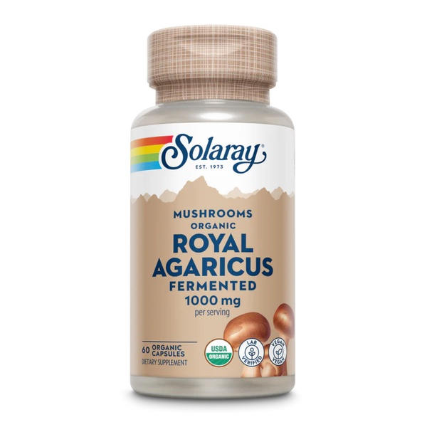 Org Grown Fermented Royal Agaricus 1000mg - 60 caps
